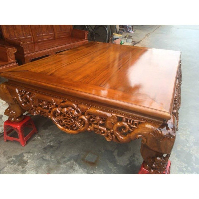 Sập Nằm Ngũ Phúc Gỗ Gụ