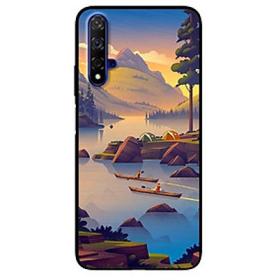 Ốp lưng dành cho Huawei 5t - Mate 20 - Mate 20 Pro mẫu Hai Chiếc Thuyền