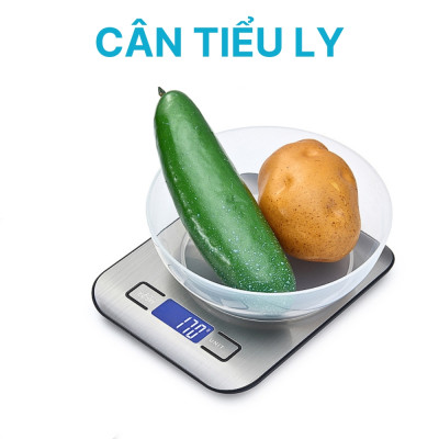 Cân tiểu ly 5kg Sokany SK-19026 màu bạc, chống nước, độ chính xác cao  - HÀNG CHÍNH HÃNG - DELIYA