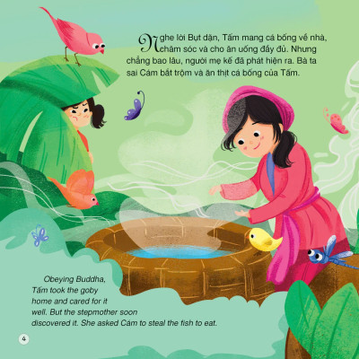 Truyện Cổ Tích Việt Nam - Tấm Cám (Song Ngữ Việt - Anh)