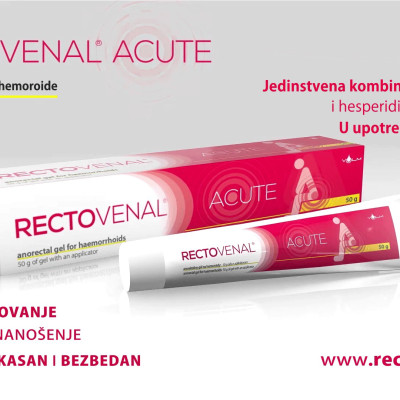 RECTOVENAL®ACUTE - Gel bôi trĩ