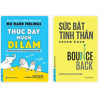 Sách - Combo Sức Bật Tinh Thần + Thức Dậy Muốn Đi Làm - First News