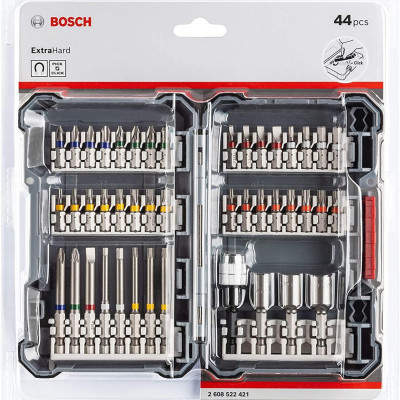 BỘ VẶN VÍT PICK & CLICK 44 MÓN BOSCH 2608522421 - HÀNG CHÍNH HÃNG