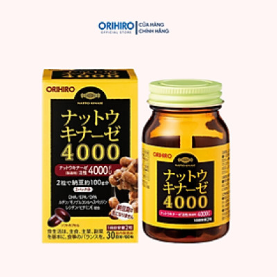 Viên uống hỗ trợ tai biến 4000 Orihiro 60 viên