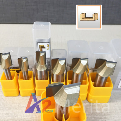 Mũi phay, mũi soi, mũi cắt gỗ thẳng lấy nền cốt 1/2"(12.7mm) Arden (Tùy chọn size - giá lẻ từng size)