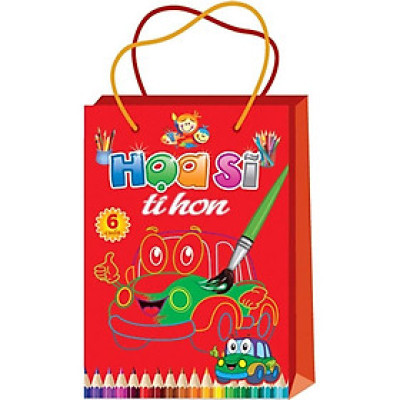 Sách - Túi Họa sĩ tí hon (6 cuốn) - B90 - TSMN