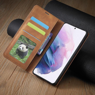 Bao Da Bò Non Dành Cho SamSung Galaxy A56 A36 A26 A16 Chính Hãng Forwenw Có Ngăn Đựng Tiền và Thẻ - Hàng chính hãng