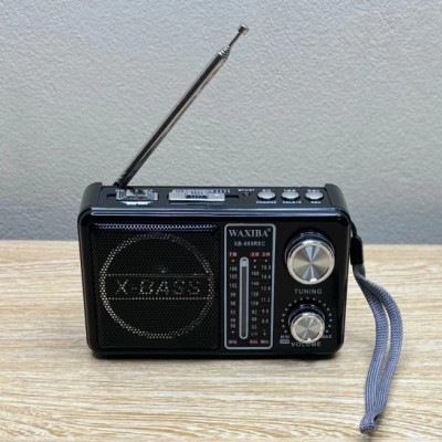 Máy Nghe Nhạc Kiêm Đài Radio Waxiba XB-895REC Tích Hợp Đèn Pin Hỗ Trợ Thẻ Nhớ, USB ( Hàng chính Hãng )