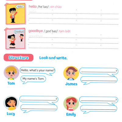 	Luyện Viết Và Học Từ Vựng Tiếng Anh 3 - Notebook _ABB