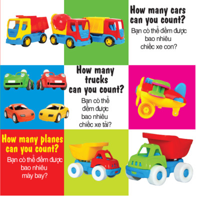 Sách - 100 Từ Đầu Tiên - Số Đếm- Song Ngữ (VT)