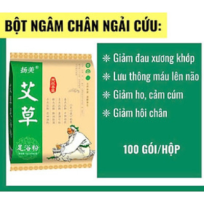 100 Túi Lọc Thảo Dược Ngâm Chân Dành Cho Người Đau Khớp, Mất Ngủ Giúp Hết Tê Buồn Tay Chân, Giải Tỏa Căng Thẳng 