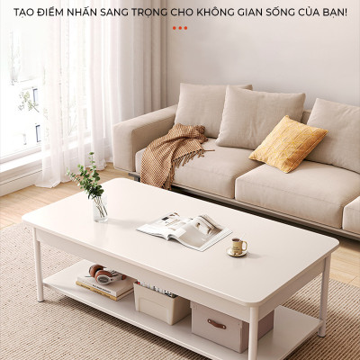 Bàn trà sofa 2 tầng phong cách minimalism thương hiệu IGA - GM137