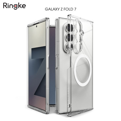 Ốp lưng cho Samsung Galaxy Z Fold 7 RINGKE Fusion Magnetic - Hàng Chính Hãng