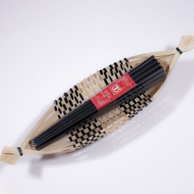 Bộ 10 đôi đũa đẹp đũa sạch DM8591-M Gỗ Mun VIP