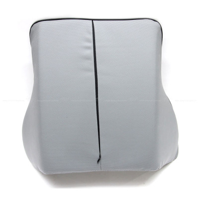 Tựa Lưng Ô Tô Cao Su Non Bọc Da CIND G003 Màu Xám