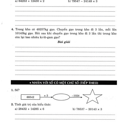 Vở Bài Tập Nâng Cao Toán 4 Tập 2 (Bám Sát SGK Kết Nối Tri Thức Với Cuộc Sống) _HA