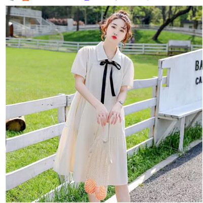 ĐẦM BÀU VÁY BẦU  CÔNG SỞ KẾT NƠ ĐEN DỄ THƯƠNG sau sanh có nút mở cho bé ti