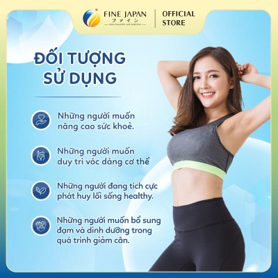 Bột Protein thực vật Aya’s Selection Protein Diet FINE JAPAN vị Sữa gói 325g