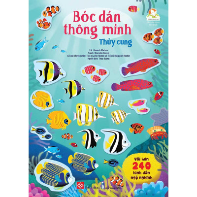 Sách - Bóc Dán Thông Minh - Combo 6 Cuốn - Đinh Tị Books