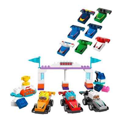 LEGO DUPLO 10445 Đồ Chơi Lắp Ráp Cuộc Đua Xe Kỳ Thú (70 chi tiết)