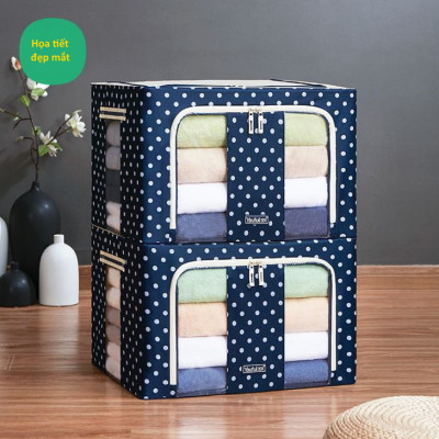 Bộ 3 Túi Đựng Chăn Màn Khung Sắt Gấp Gọn miDoctor (CÓ CHỌN MÀU)