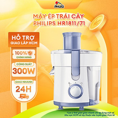 Máy ép trái cây Philips HR1811/71-Hàng chính hãng