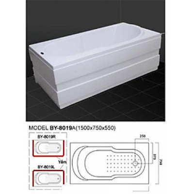 BỒN TẮM CAO CẤP BY-8019A