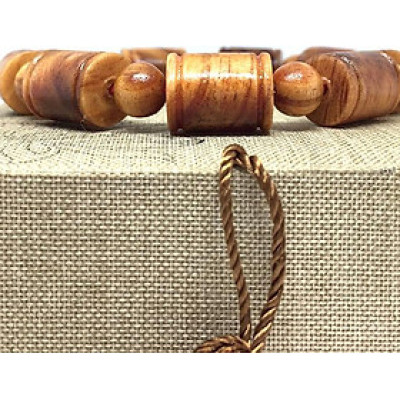 VÒNG GỖ HUYẾT LONG THÂN ĐỐT TRÚC SIZE 12MM 