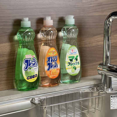 Nước rửa chén bát rau củ quả, đồ ăn dặm cho bé Rocket 600ml - Made in Japan