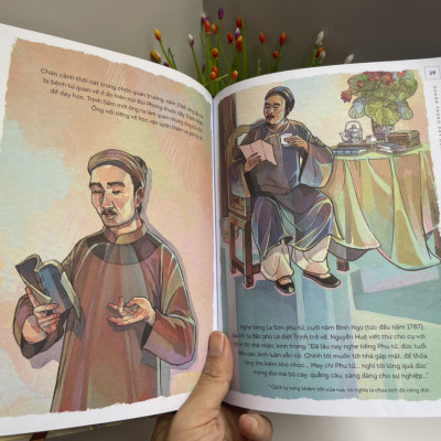 LỊCH SỬ VIỆT NAM BẰNG TRANH – Tập thứ 18 trong bộ sách quan trọng cho tuổi thơ đã ra mắt: QUANG TRUNG XÂY DỰNG ĐẤT NƯỚC – NXB Trẻ