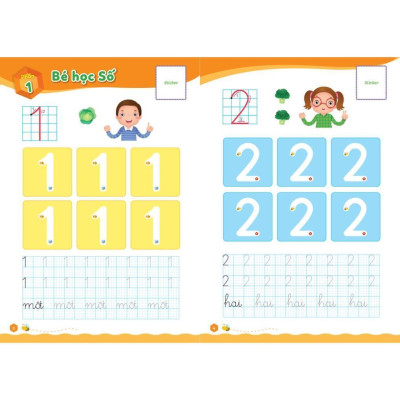 Sách - Hello Chào Lớp 1 - Làm Quen Toán - Megabook