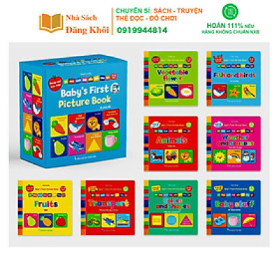 Sách - Bộ Bìa Cứng Thư Viện Hình Ảnh Đầu Tiên Cho Bé Về Thế Giới Xung Quanh Baby