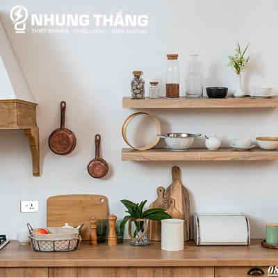 Ổ Cắm Điện An Toàn Tự Động Ngắt Điện Khi Phát Hiện Rò Điện Rạng Đông - Ổ Cắm Âm Tường Chống Giật - Model OCAT01 1C/16A