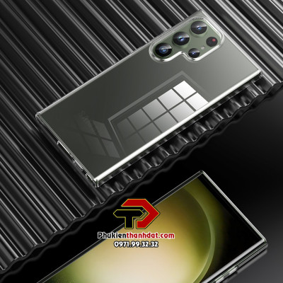 Ốp lưng trong suốt cho SamSung Galaxy S24 Ultra chính hãng Memumi (phủ nano không ố màu) - Hàng chính hãng
