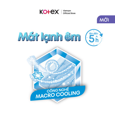 [Bao Bì Thay Đổi Theo Từng Đợt Nhập Hàng] Combo 4 gói băng vệ sinh Kotex Maxcool French Spa Siêu mỏng cánh 23cm (20M/gói)
