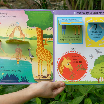 Sách - Lift-The-Flap - Lật Mở Khám Phá - Những Kiến Thức Đầu Đời - Những Loài Vật Đáng Kinh Ngạc