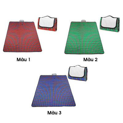 Tấm Trải Du Lịch Cách Nhiệt Chống Thấm Nước Thảm Dã Ngoại Gấp Gọn Nhẹ 150 x 180cm - Du Lịch Đi Biển, Bạt Trải Lót Sàn Picnic Thể Thao Dã Ngoại Cắm Trại Thiết Kế Tiện Lợi Cao Cấp Mang Đi