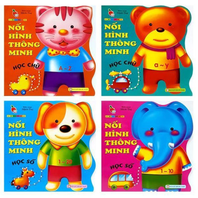Sách - Nối Hình Thông Minh - Học Chữ A - Y - Tân Việt Books