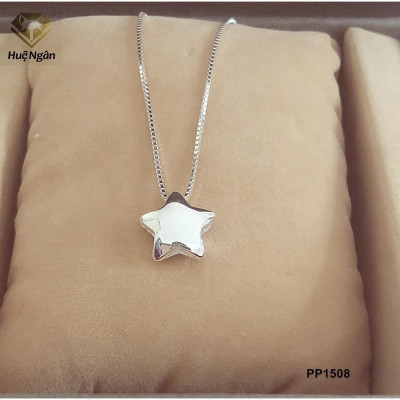 Dây chuyền bạc Ý 925 Huệ Ngân - Ngôi sao may mắn PP1508