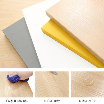 Bàn Làm Việc Phối Hệ Tủ Sách Nhiều Ngăn Thương Hiệu SIB Decor BLV99