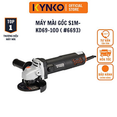 Máy mài góc cầm tay chính hãng Kynko S1M- KD69 -100 Công tắc cạnh, có chiết áp # 6693