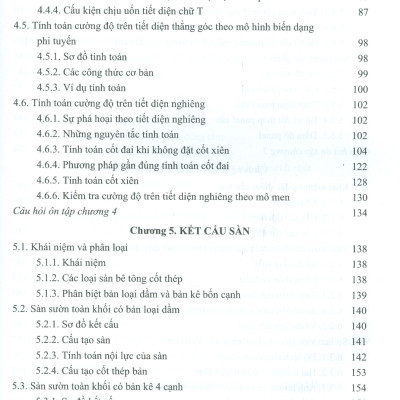 KẾT CẤU BÊ TÔNG CỐT THÉP - Nguyên Lý Thiết Kế Các Cấu Kiện Cơ Bản
