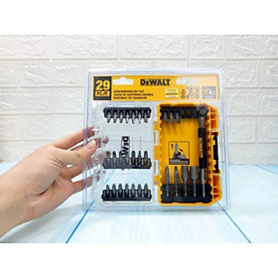 BỘ MŨI VÍT 29PC DEWALT DW2162 - HÀNG CHÍNH HÃNG