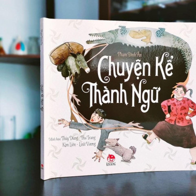 Combo Chuyện kể thành ngữ - Bản tiếng Việt + Bản song ngữ (NXB Kim Đồng)