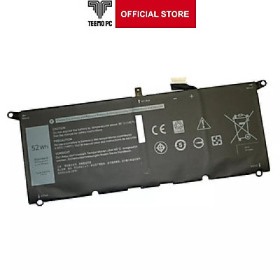 Pin Tương Thích Cho Laptop Dell Xps 13 9370 Dell Xps 13 9380 - G8Vcf 0H754V Dxgh8 - Hàng Nhập Khẩu New Seal TEEMO PC TEBAT161