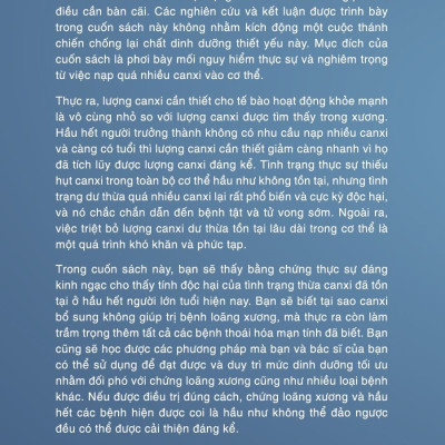 Sách hay Đừng Chết Bởi Canxi