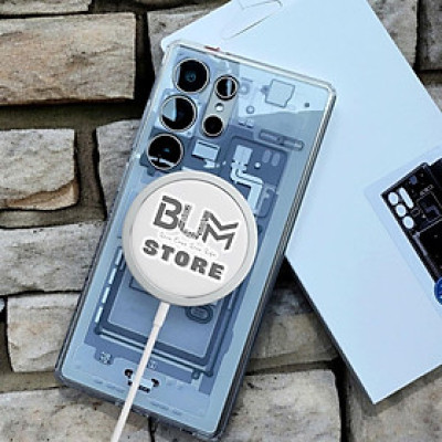 Ốp Lưng Cho Samsung Galaxy S25 Ultra / S24 Ultra / S25 Plus / S23 Ultra / S23 Plus / S22 Ultra Họa Tiết Linh Kiện Có Từ Tính