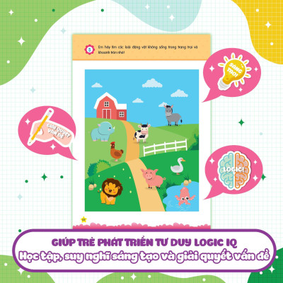 Sách - 365 Ngày Siêu Trí Tuệ Nhí - Phát Triển Tư Duy Logic IQ Cho Trẻ Em 5 - Megabook