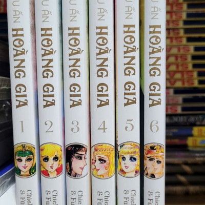 Combo Dấu ấn Hoàng Gia Nữ Hoàng Ai Cập 1-6 + Poster + Full Card