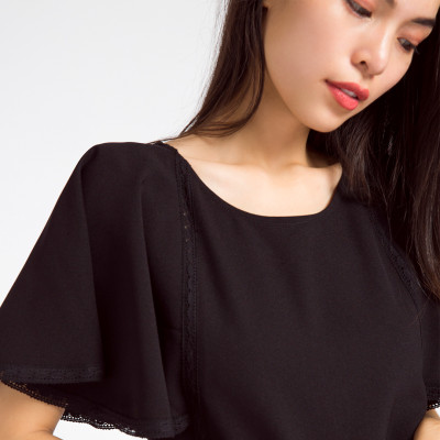 Áo Liền Quần Playsuits DRE073 (Đen Huyền Bí)